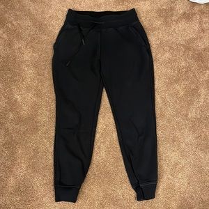 Lululemon fleece scuba joggers